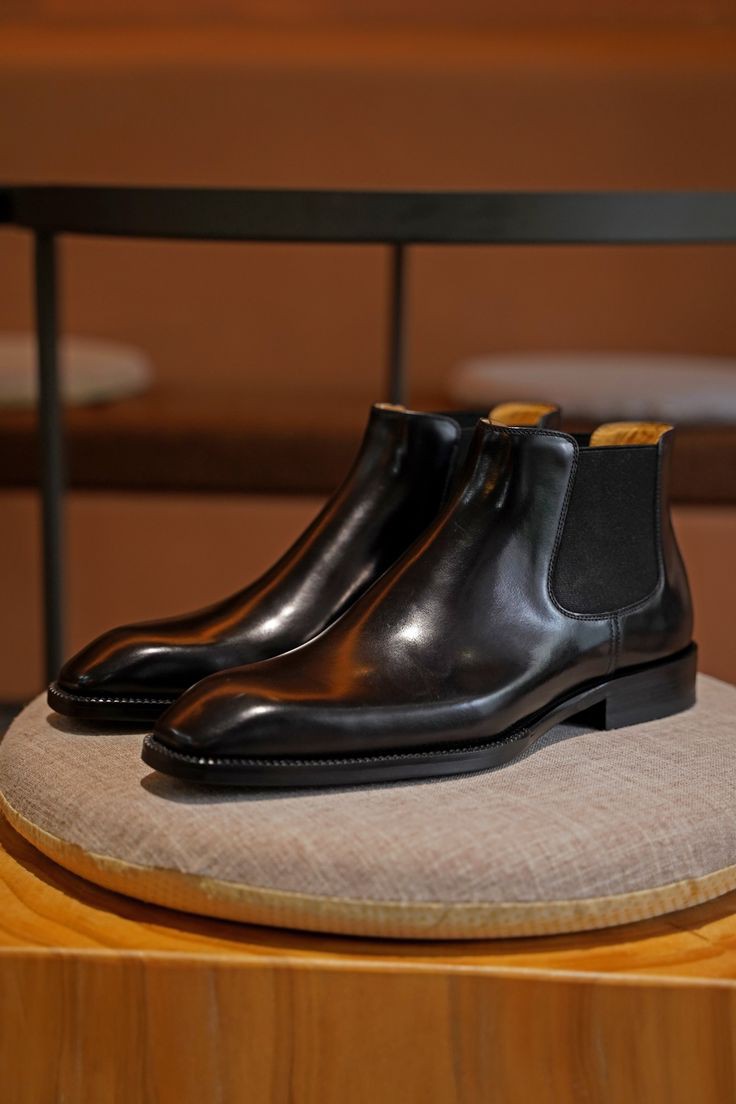 Premium Wholecut Chelsea Boots | Handcrafted Men's Formal Wedding Footwear