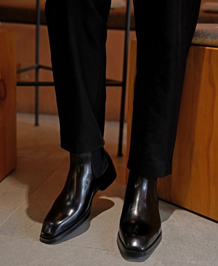 Premium Wholecut Chelsea Boots | Handcrafted Men's Formal Wedding Footwear