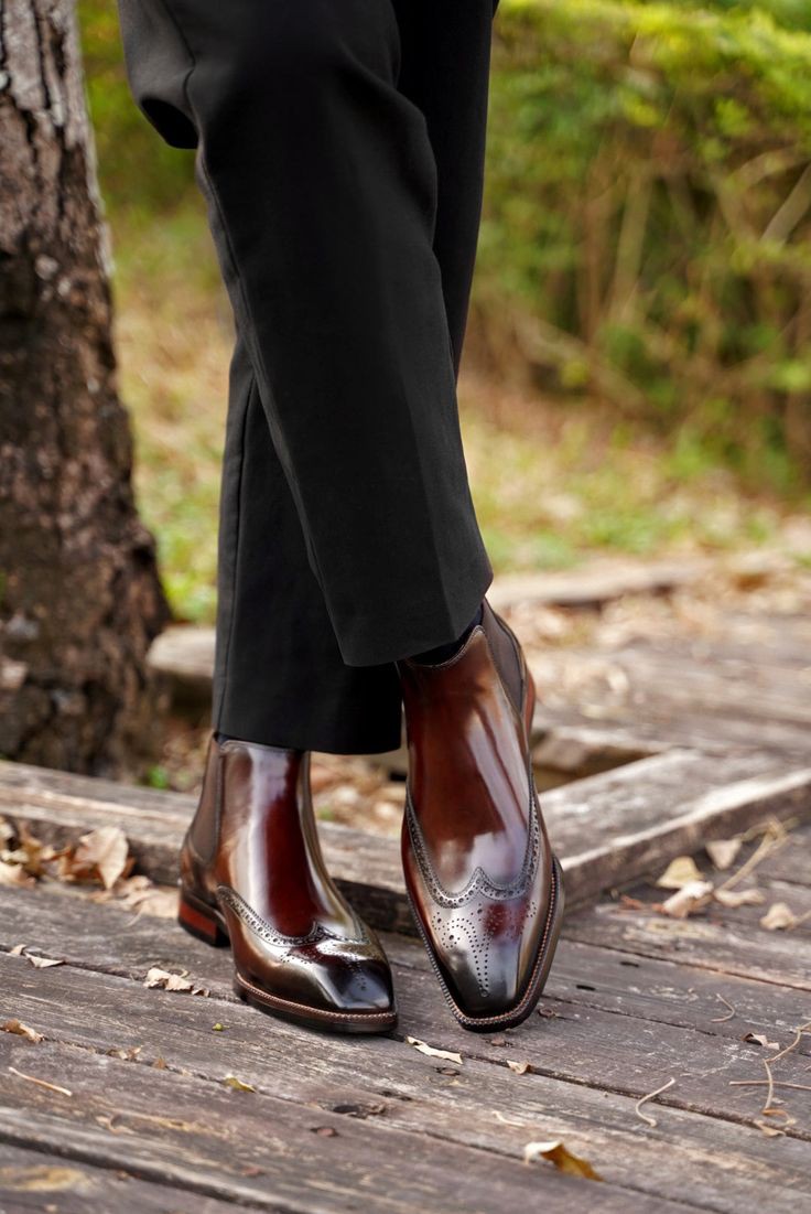 Handcrafted Leather Chelsea Boot| Stylish & Durable Footwear