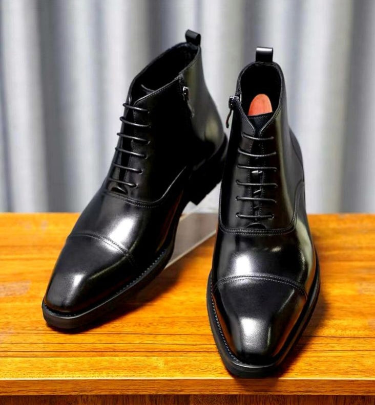 Versatile Leather Men's Boots | Superior Traction & Comfort