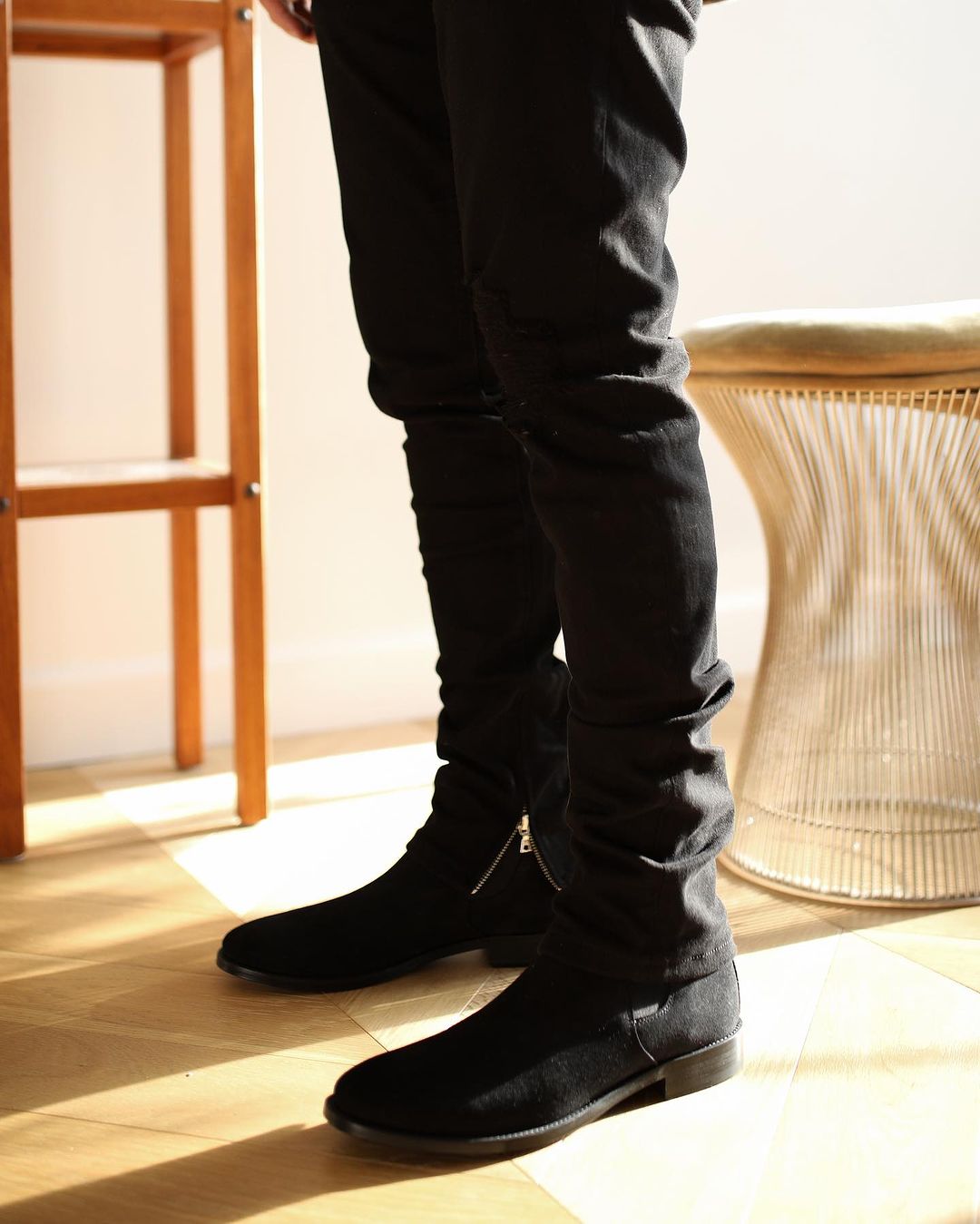 Classic Burnished Leather Chelsea Boots | Premium U.S. Leather