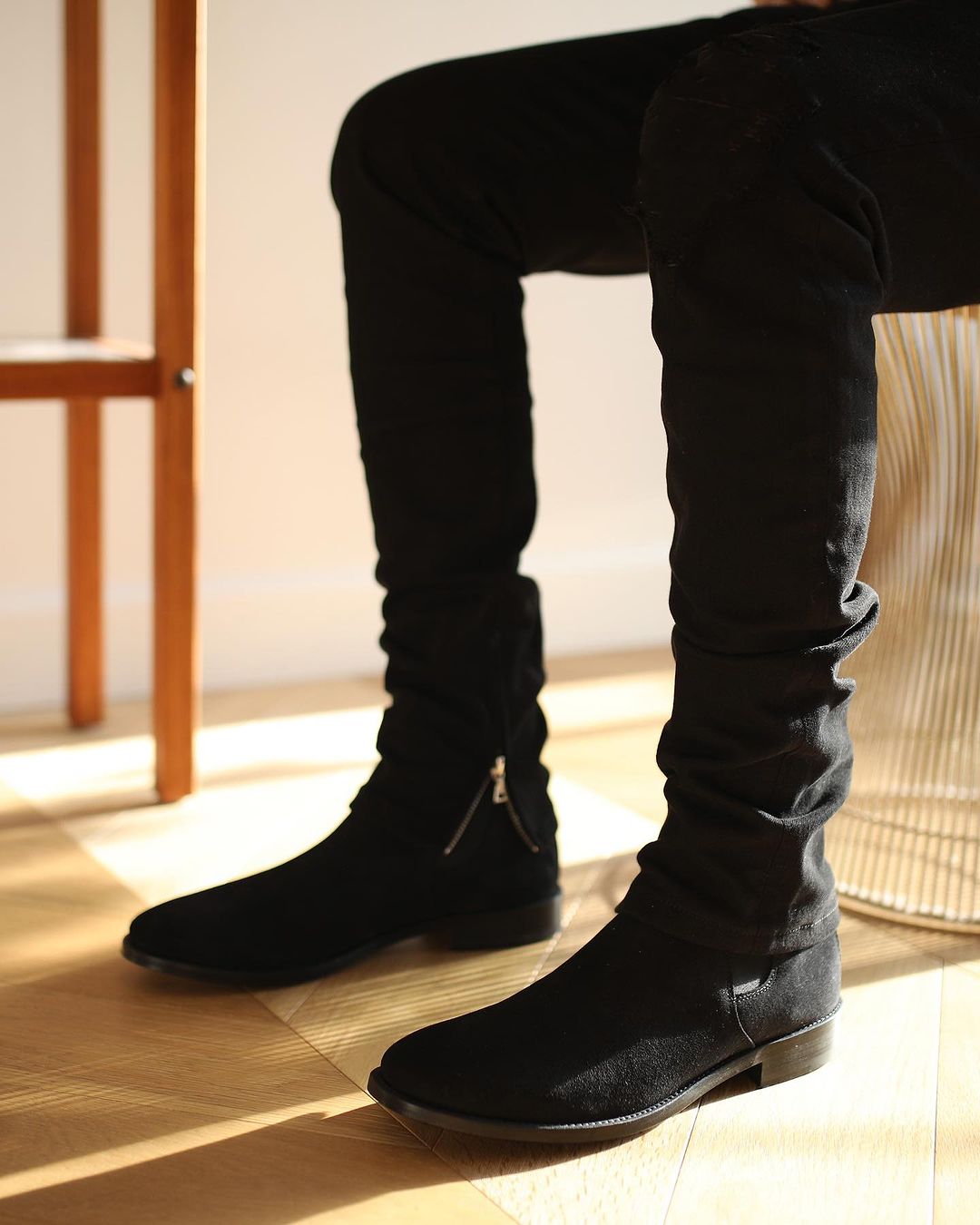 Classic Burnished Leather Chelsea Boots | Premium U.S. Leather